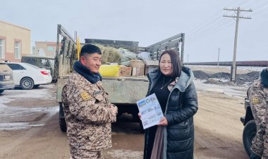 ТУС СУМЫН ЗЭВСЭГТ ХҮЧНИЙ 281-Р БАЙГУУЛАМЖ МАЛЧДАДАА ТУСАЛЪЯ АЯНД НЭГДЛЭЭ.